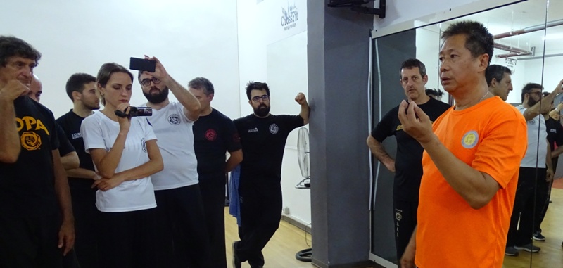 Kung Fu Academy di Sifu Mezzone Caserta Seminario di Weng Chun Tang Yik con GM Sunny So in Italia presso la scuola di arti marziali di wing chun e kung fu a Caserta (2)